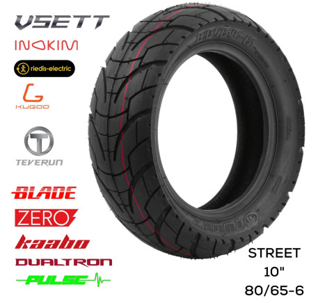 Outer road tire 10x3.0 80/65-6 TUPDA