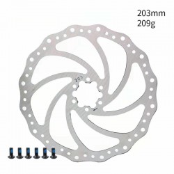 203 mm brake disc for electric scooters and ebike