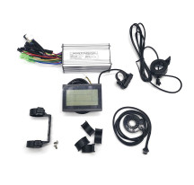 Electric bike controller + display + electronics kit KT 36/48 17A