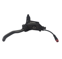 Hydraulic brake lever with indicator window left Teverun