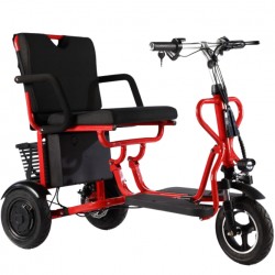 Electric folding wheelchair M5PL (10")