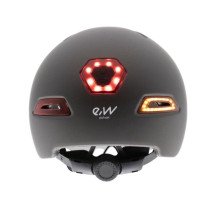 City ​​helmet with goggles