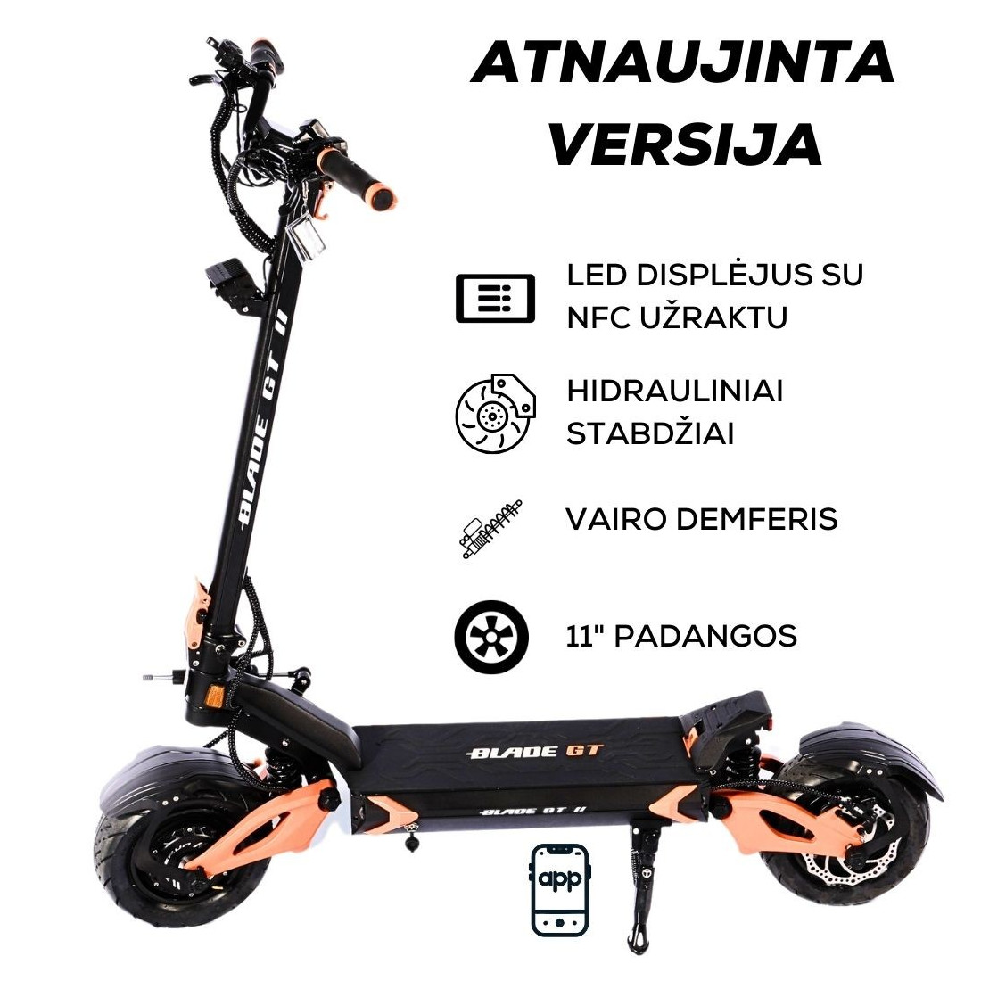 electric scooter BLADE 10 GT (11")