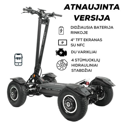 TEVERUN TETRA electric quad scooter| TWO ENGINES