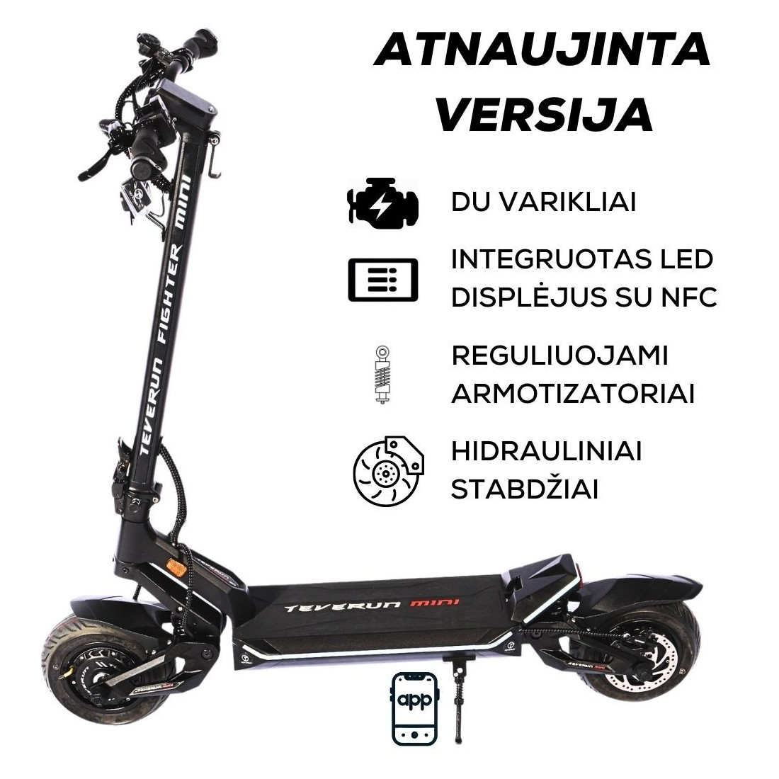 TEVERUN FIGHTER MINI electric scooter