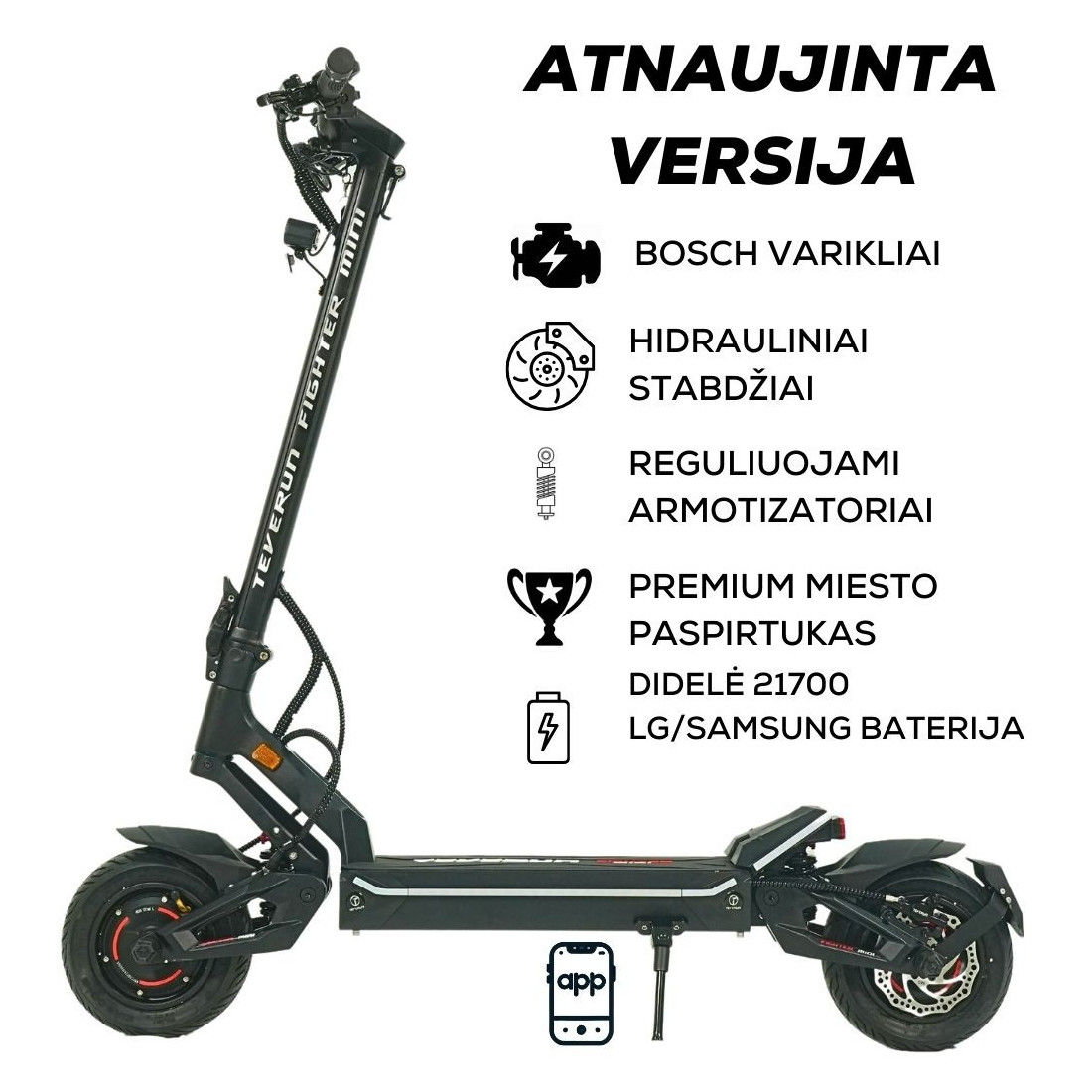 TEVERUN FIGHTER MINI electric scooter