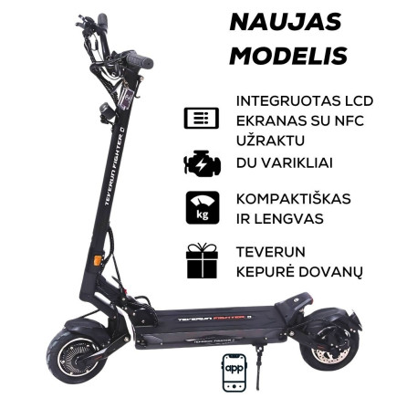 TEVERUN FIGHTER Q 52V 13Ah electric scooter