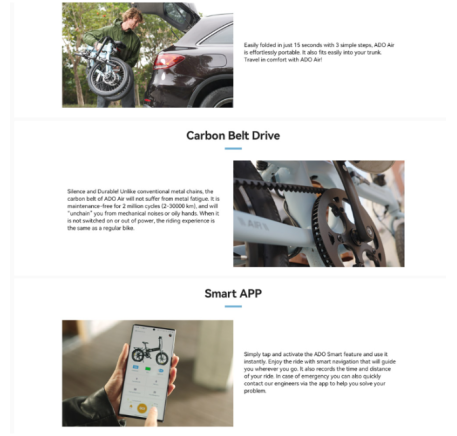 ADO AIR 16 ECO electric bike |350W|(16")