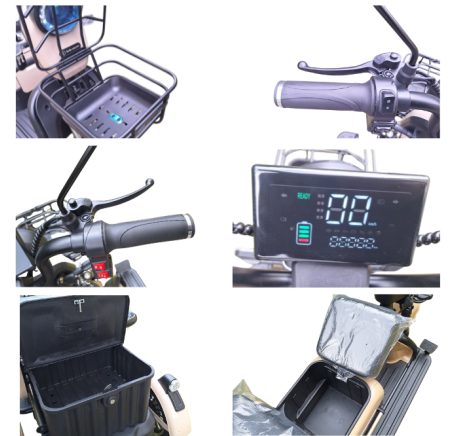Electric tricycle wheelchair RIDE-E M20R PRO