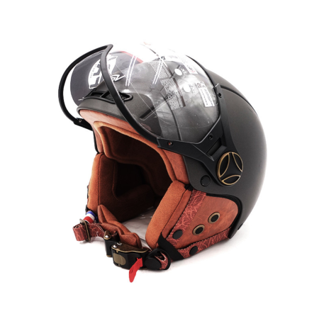 JET FRV helmet with graphite grey visor