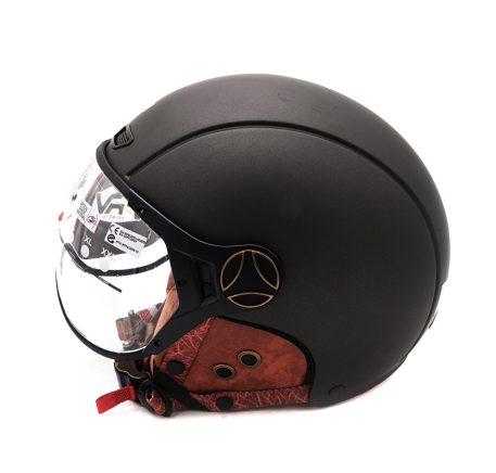 JET FRV helmet with graphite grey visor
