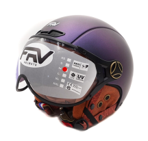 JET FRV helmet with visor,...