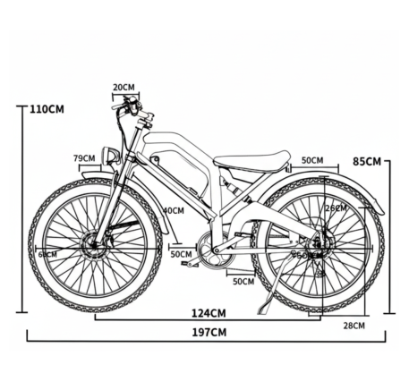 Duotts N26 electric bike (26")