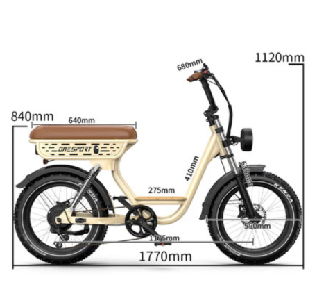 ONESPORT W77 electric bike (20")