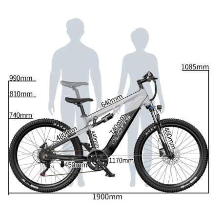 Duotts E29 electric bike (27.5")