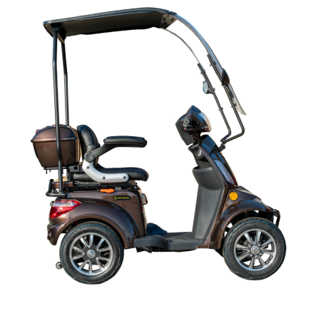 HS650 electric four-wheeler with roof EEC (16")