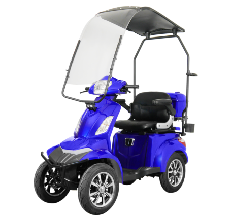 HS650 electric four-wheeler with roof EEC (16")