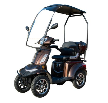 HS650 electric four-wheeler with roof EEC (16")
