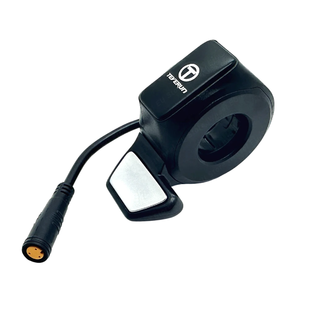 Vertically moving thumb throttle/accelerator