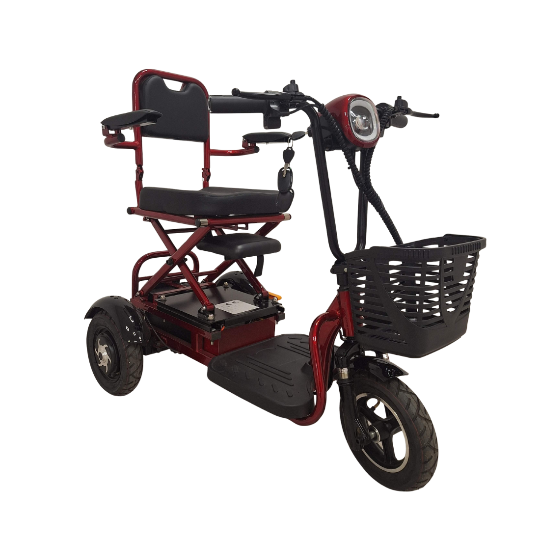 Electric folding wheelchair M1X3