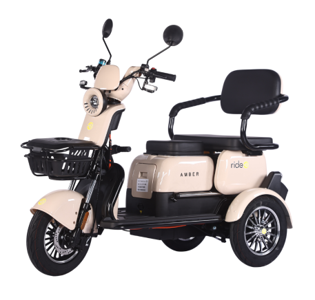 Electric tricycle wheelchair RIDE-E AMBER
