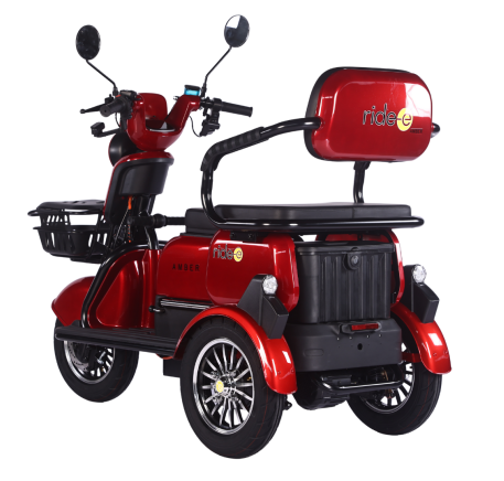 Electric tricycle wheelchair RIDE-E AMBER