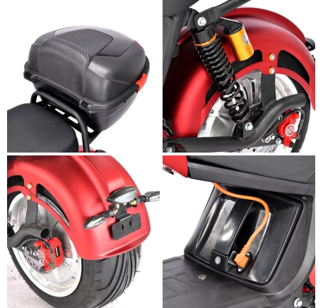 Electric Registered Scooter RIDE-E CP-6
