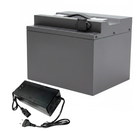 Battery 20Ah 60V LiFePO4 and charger set
