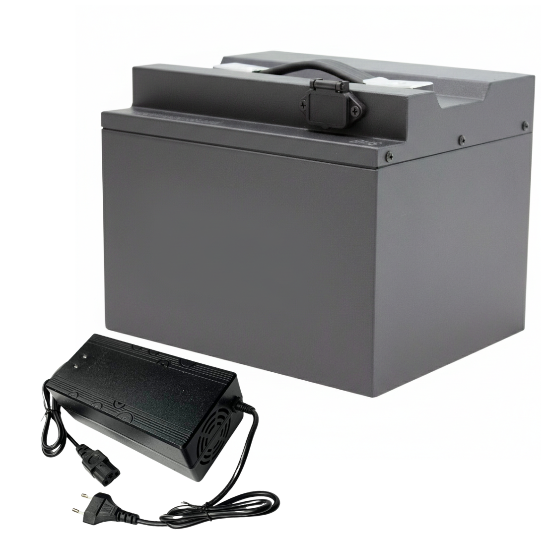 Battery 20Ah 60V LiFePO4 and charger set