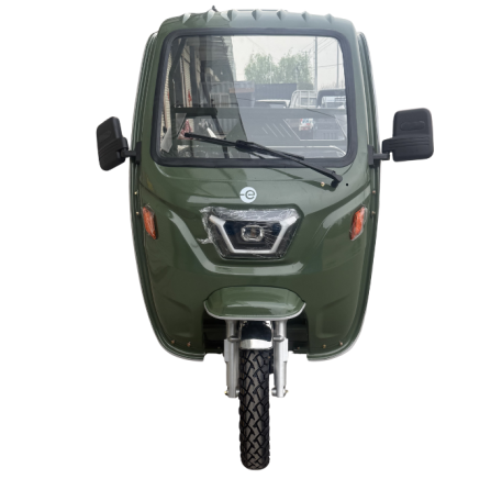 Electric cargo scooter RIDE-E BULL with a roof and windshield  (EEC)