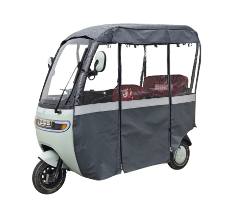 Rain cover for RIDE-E TRIGO electric tricycle
