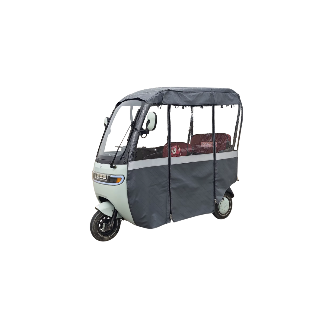 Rain cover for RIDE-E TRIGO electric tricycle