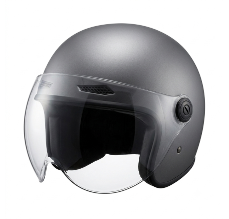City ​​helmet with goggles