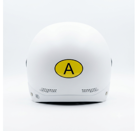 City ​​helmet with goggles