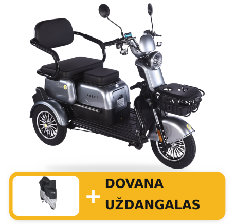 Electric tricycle wheelchair RIDE-E AMBER