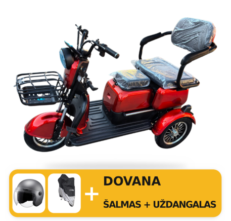 Electric tricycle wheelchair RIDE-E M20R PRO