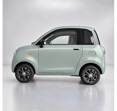 RIDE-E LUMA Mint grey — side view (AI studio visual)