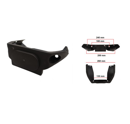 Front plastic parts S10 scooter