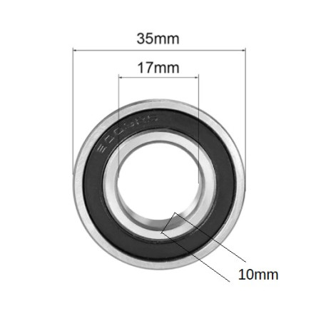 6003RS 17*35*10mm