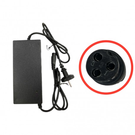 Charger 54.6V 2A GX16 ( For 48V Battery) with fan
