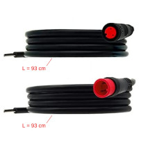 Signal cables pair (Male + female) 2pin