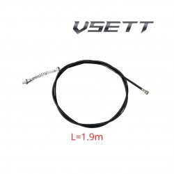 Brake cable Rear Drum 1.9m VSETT8 VSETT8+