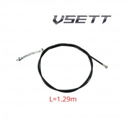 Brake cable Front Drum 1.29m VSETT8 VSETT8+