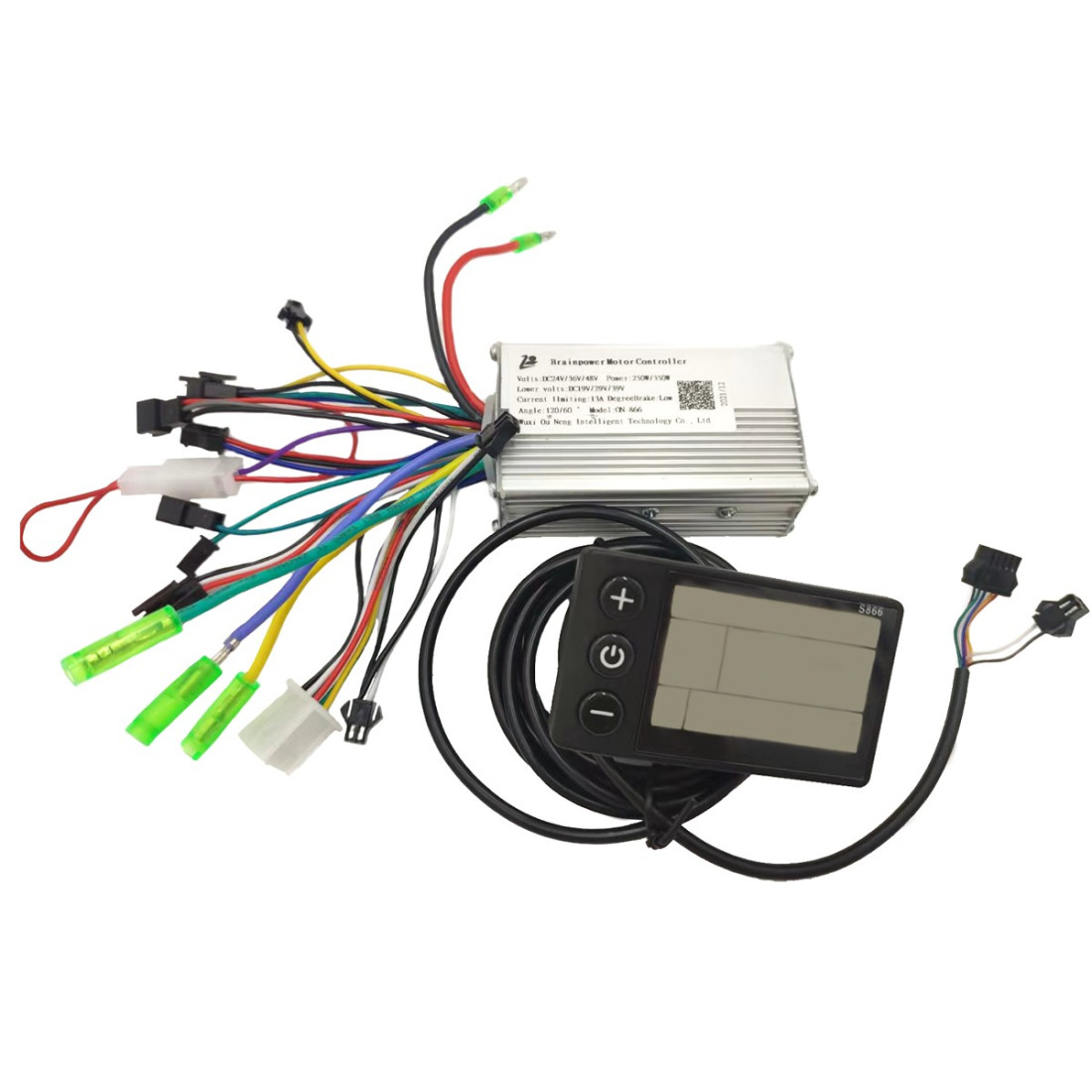 Display S866 and controller kit 24V/36V/48V 250W/350W