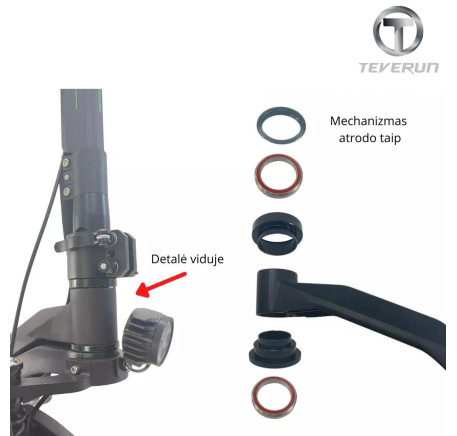 Bearing base Teverun Blade Pulse