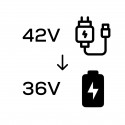 42V - 36V Baterijoms